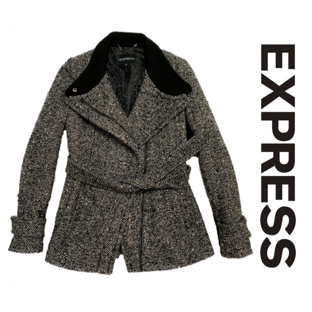 Express Wool-Blend Coat